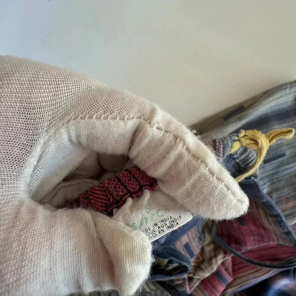 Roxy || Little Girl's Dress Pastel Ikat Style Surf Sun Coastal Sz Small - Picture 7 of 12